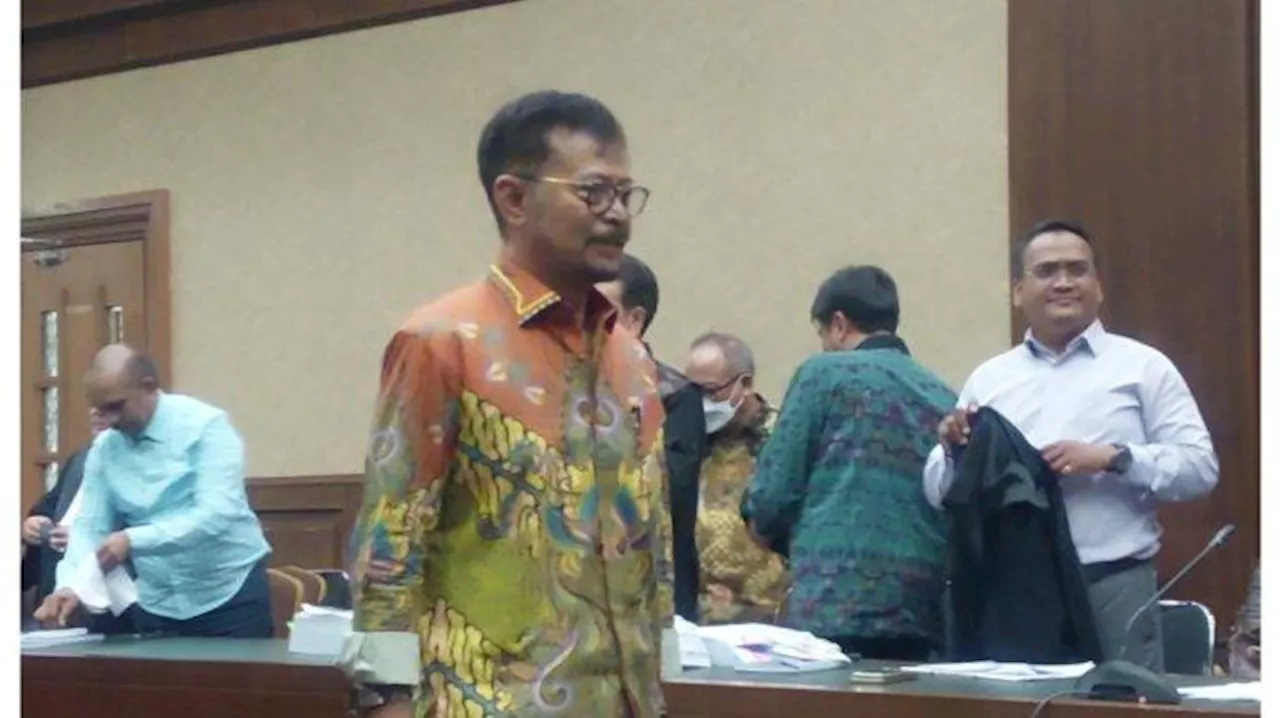 Sidang Korupsi: SYL Ungkit soal Anggaran Kementan Dipangkas Rp 10 Triliun hingga Seret Nama Jokowi