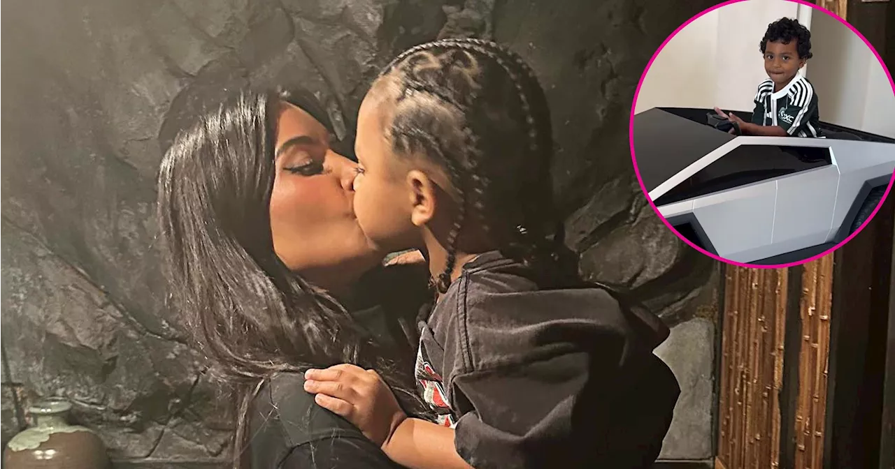 Kim Kardashian's Son Psalm Gets Mini Version of Her Car for 5th Birthday