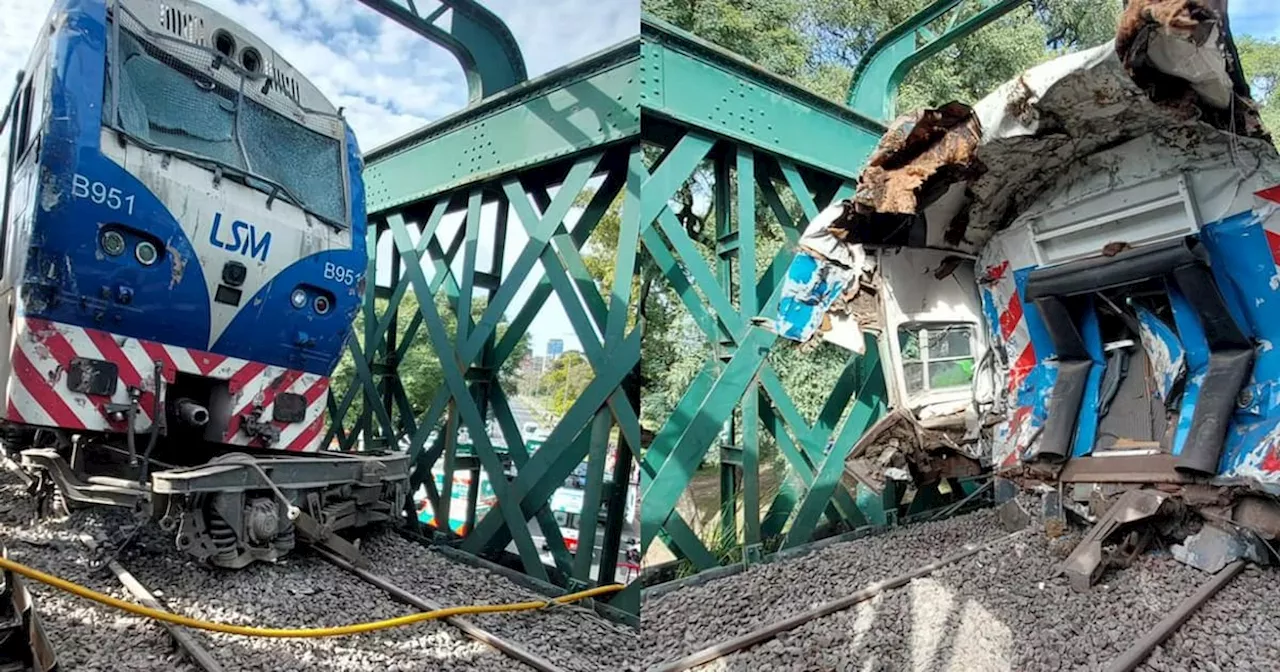 Video: Grave choque de trenes en Argentina deja varios heridos