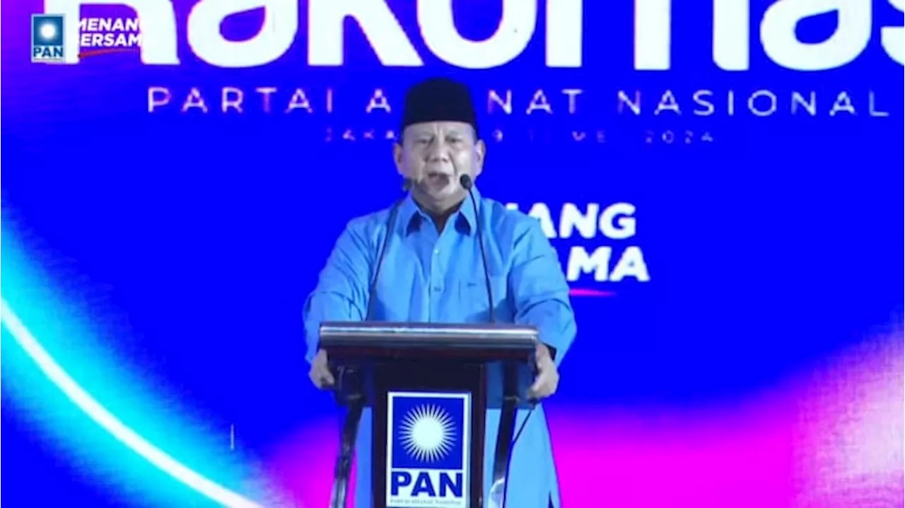 Prabowo: Ada yang Ngaku-ngaku Seolah Bung Karno Milik Satu Partai