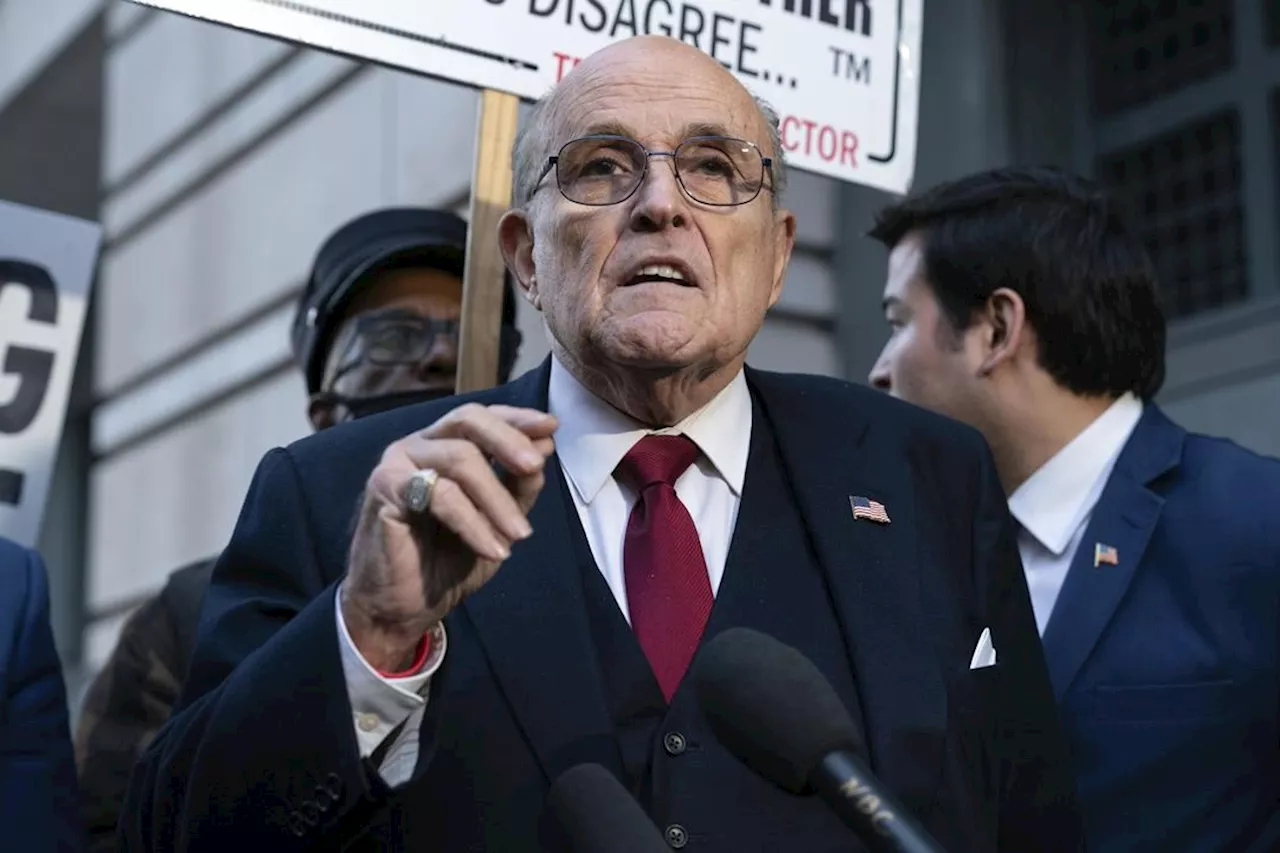 WABC Radio suspends Rudy Giuliani for flouting ban on discussing discredited election claims