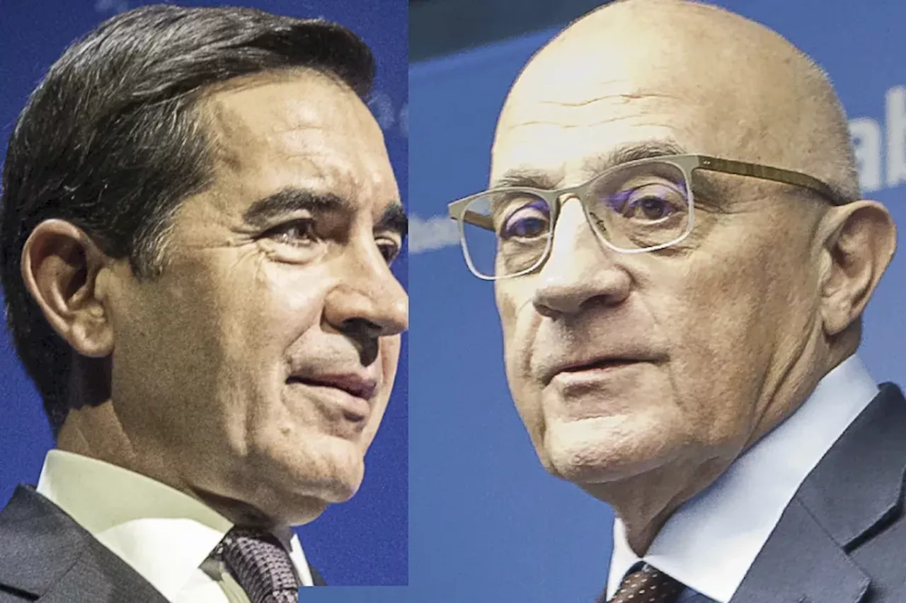 BBVA y Sabadell mantienen la calma en bolsa mientras Carlos Torres y Oliu van al choque