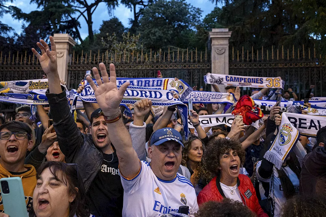 Celebración del Real Madrid de la Liga: horario, recorrido y cortes de tráfico