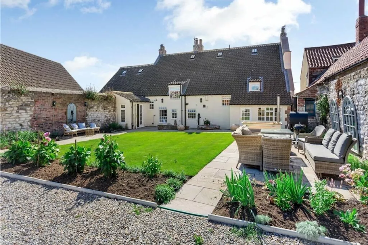 For sale: this Georgian house in a village close to the Yorkshire coast is extra roomy