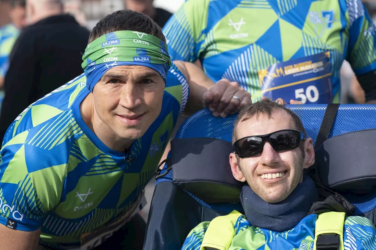 Rob Burrow Leeds Marathon: Rob Burrow CBE set to welcome home Kevin Sinfield CBE at the finish line of the 2024