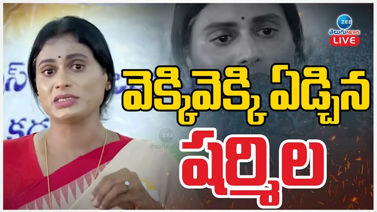 YS Sharmila Tears: వైఎస్ జగన్‌ వ్యాఖ్యలతో కలత.. కన్నీళ్లు పెట్టుకున్న వైఎస్‌ షర్మిల