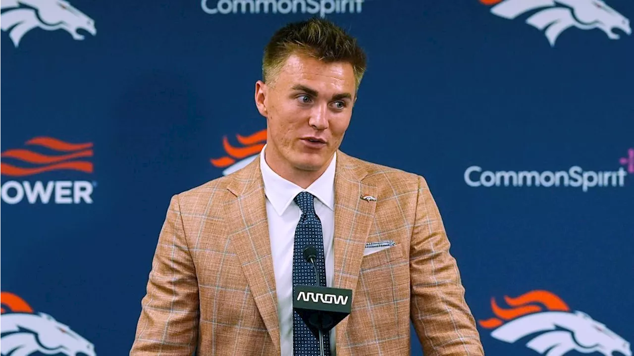 Broncos reach contract agreement with rookie QB Bo Nix