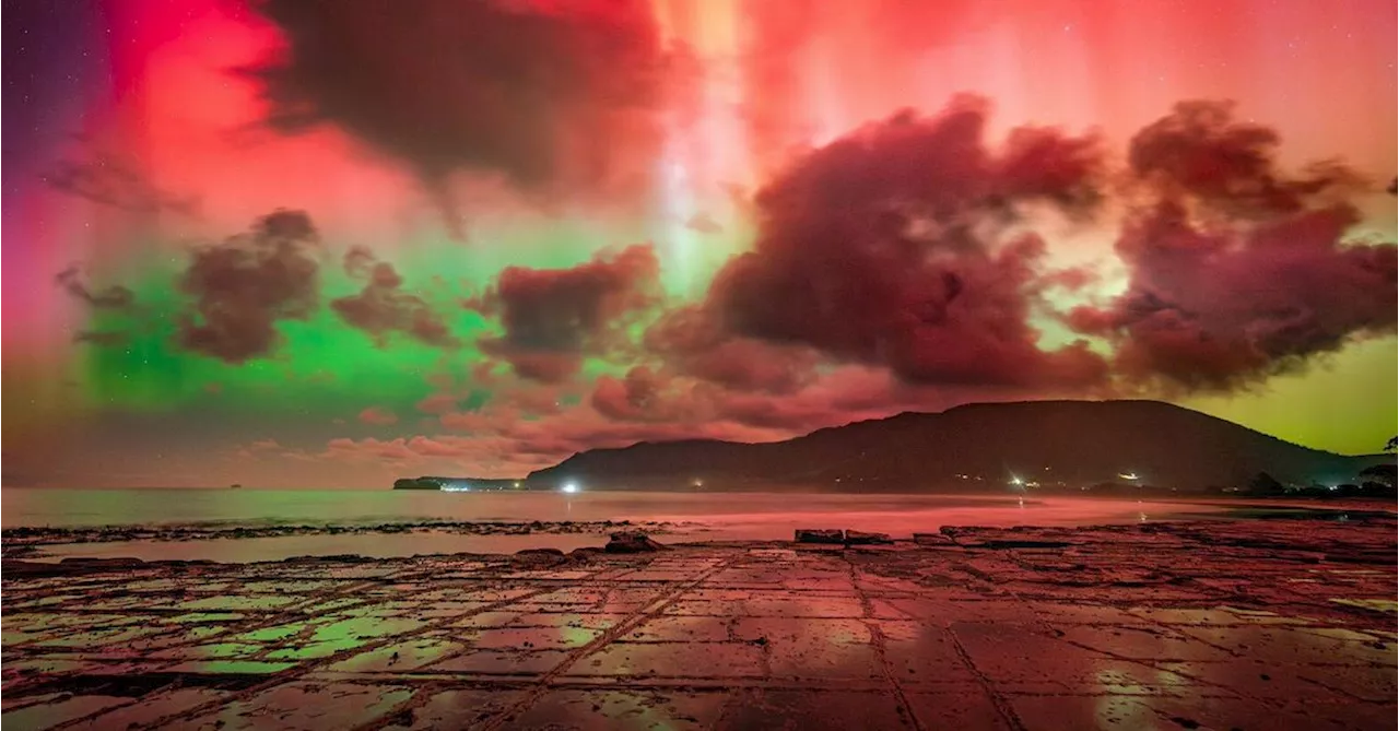 Aurora australis dazzles southern parts of the country