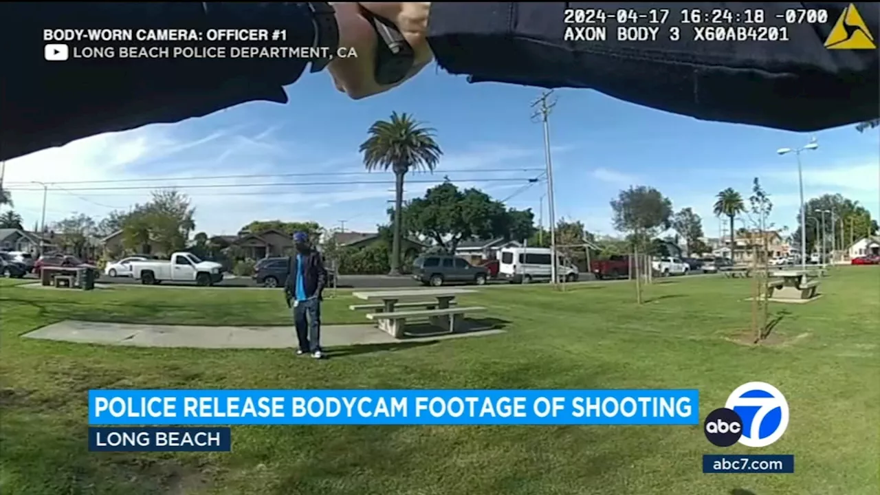 Long Beach police release bodycam video of deadly shooting at park