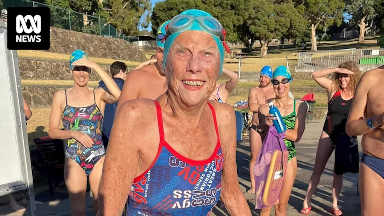 Competitive swimmer Dorothy Dickey, 94, finds joy in and out of the pool