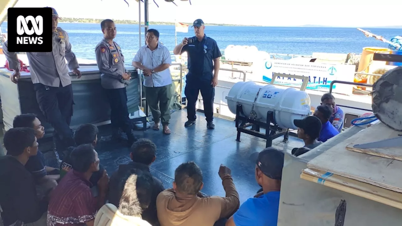 Indonesian police name suspected people smugglers after intercepting boat believed headed to Australia