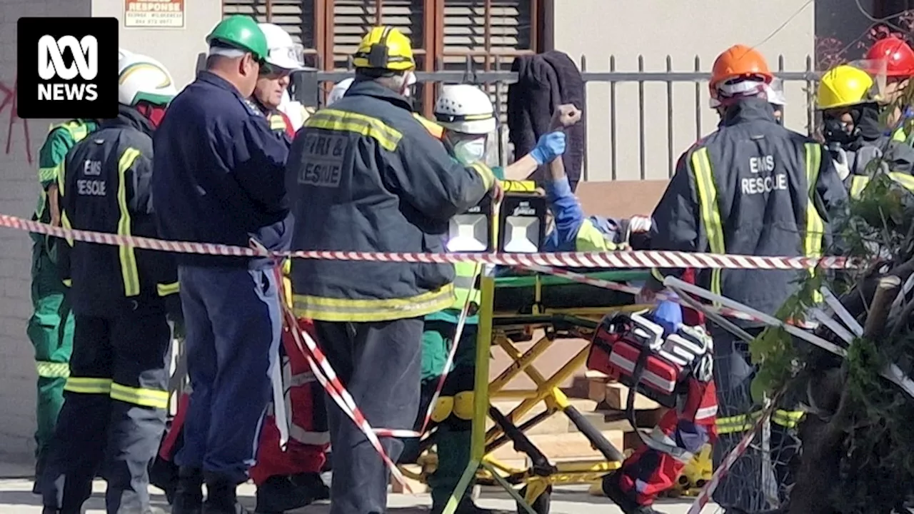 'Miracle' as man rescued 116 hours after building collapsed in South Africa