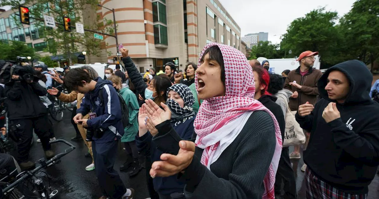 Police arrest dozens as they break up pro-Palestinian protests at several U.S. universities