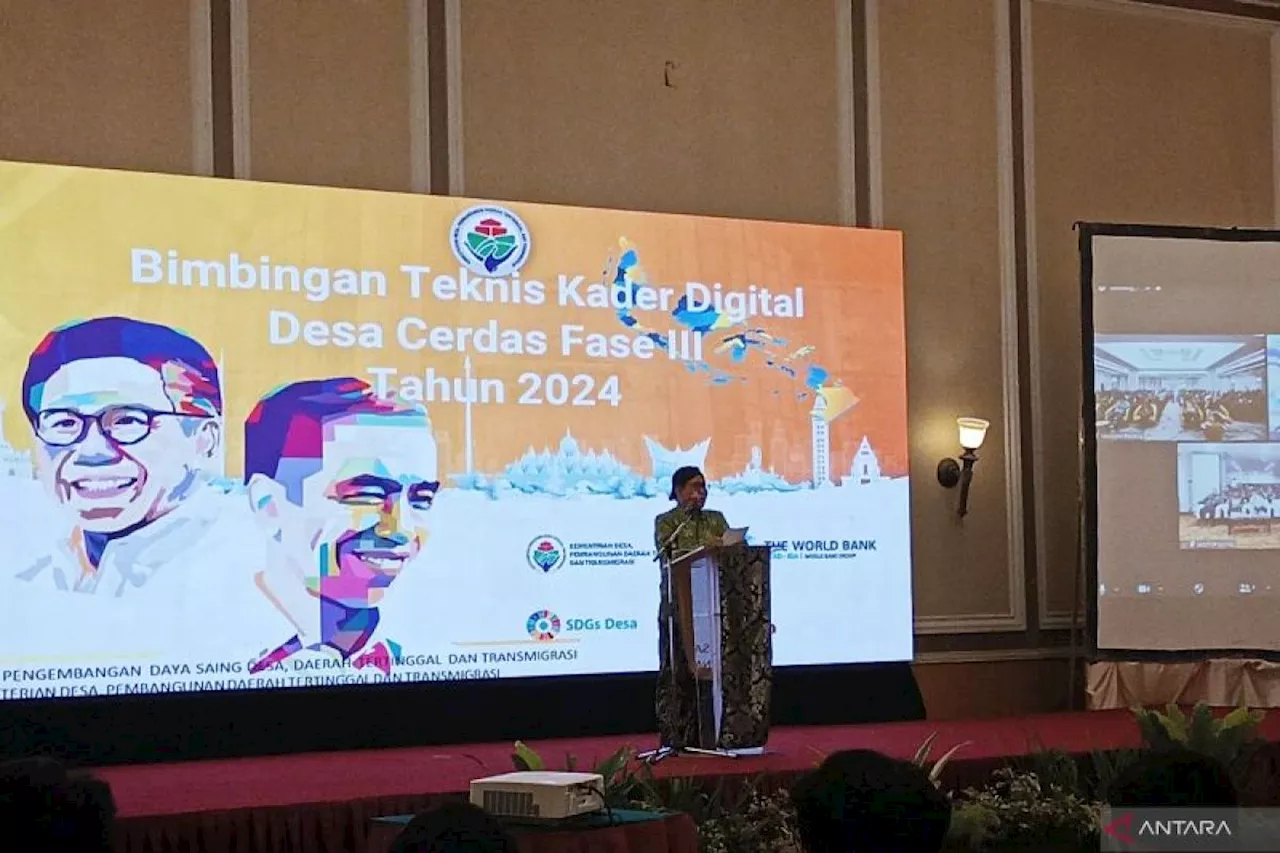 Mendes: Kader digital desa implementasikan pengetahuan dari bimtek