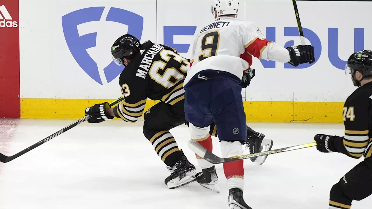 Bruins hoping Marchand can return and give team a boost in Game 4 vs Panthers