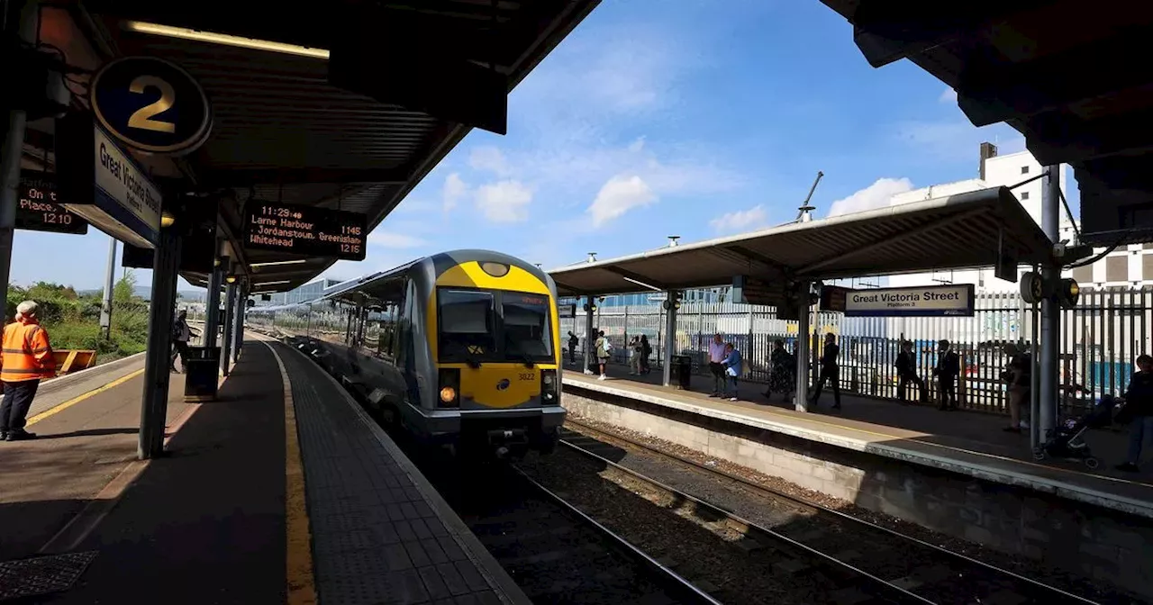 In Pictures: Inside Belfast city centre train station on its last day of service