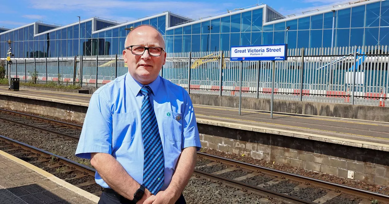 Meet the long serving staff at a Belfast train station as it closes its doors