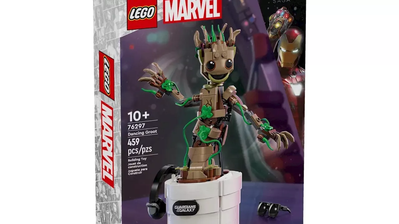 Groot Dances His Way to LEGO with New Marvel Studios Set