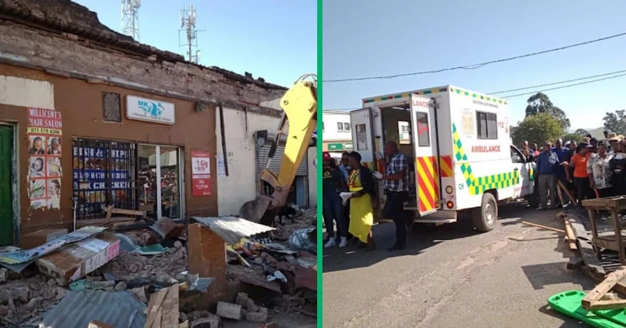 Ngcobo Shop Wall Collapse Claims 5 Lives, Leaves 16 Injured in Eastern Cape