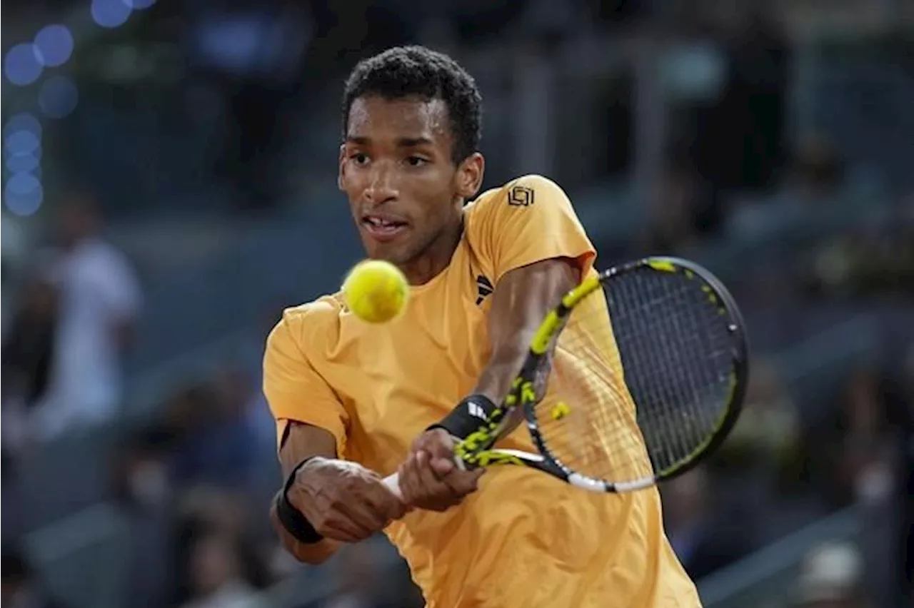 Canada's Felix Auger-Aliassime advances to third round at Italian Open