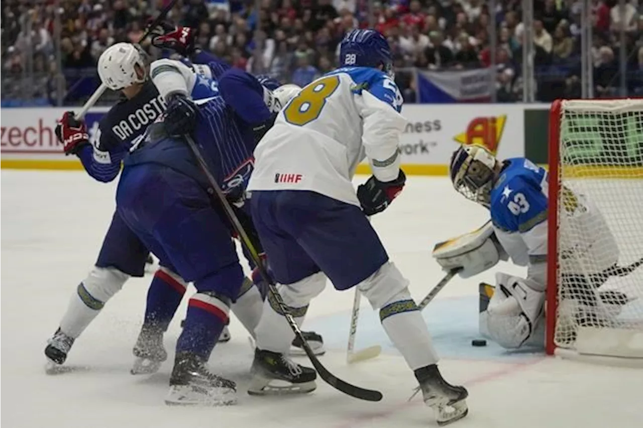 Connor Bedard scores twice as Canada rallies to beat Britain 4-2 at hockey worlds