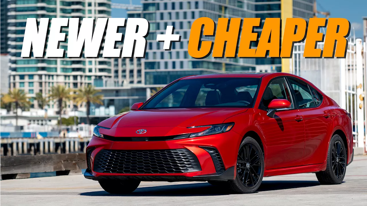 The New 2025 Toyota Camry Is Cheaper To Lease Than The Old 2024MY