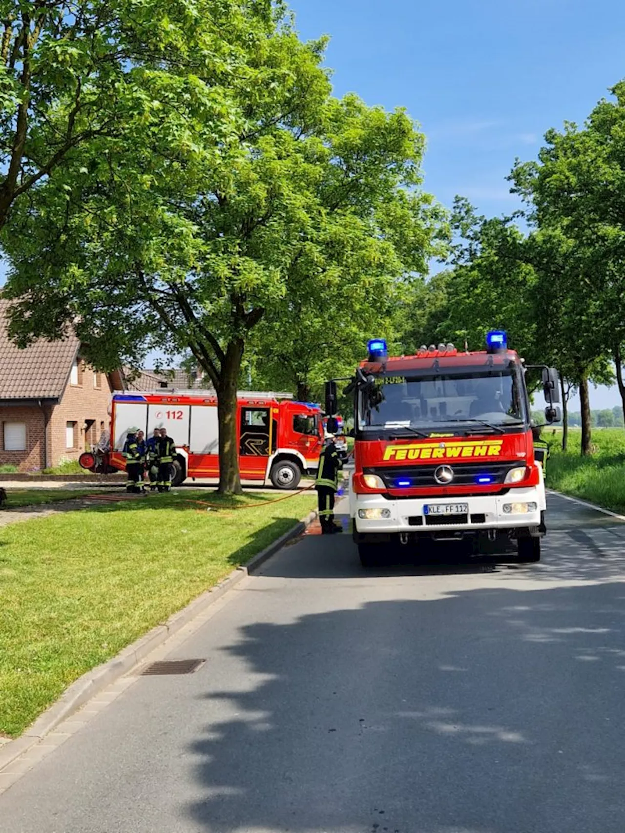 Freiwillige Feuerwehr Bedburg-Hau warnt vor Einsatz von Gasbrennern