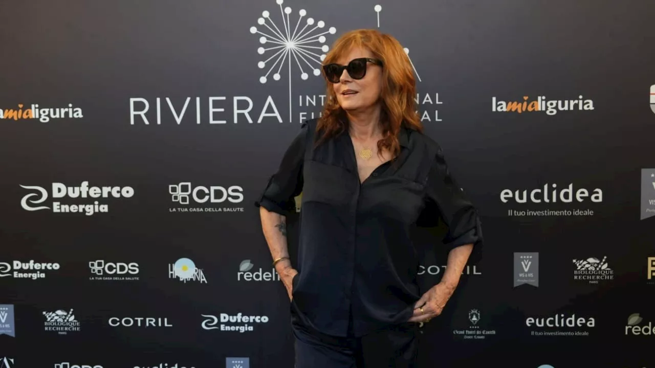 Al RIFF Susan Sarandon la rossa dà lezione di cinema e di vita