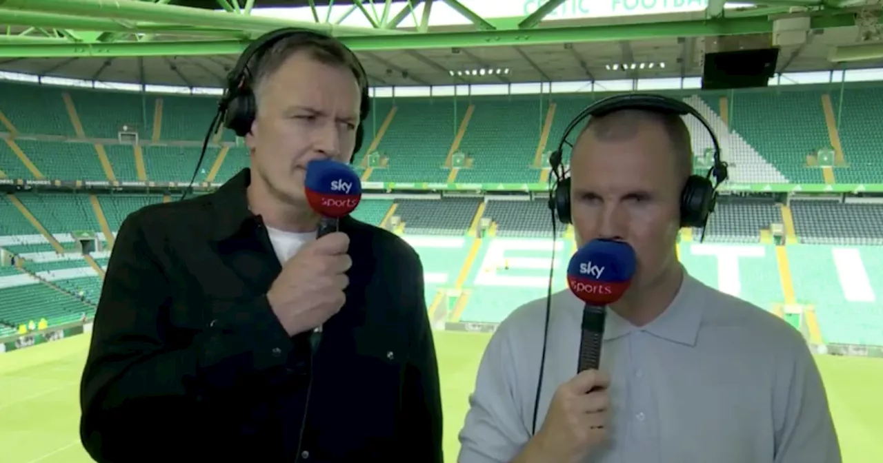 Kenny Miller in Rangers red card meltdown as Sky colleagues attempt to reason