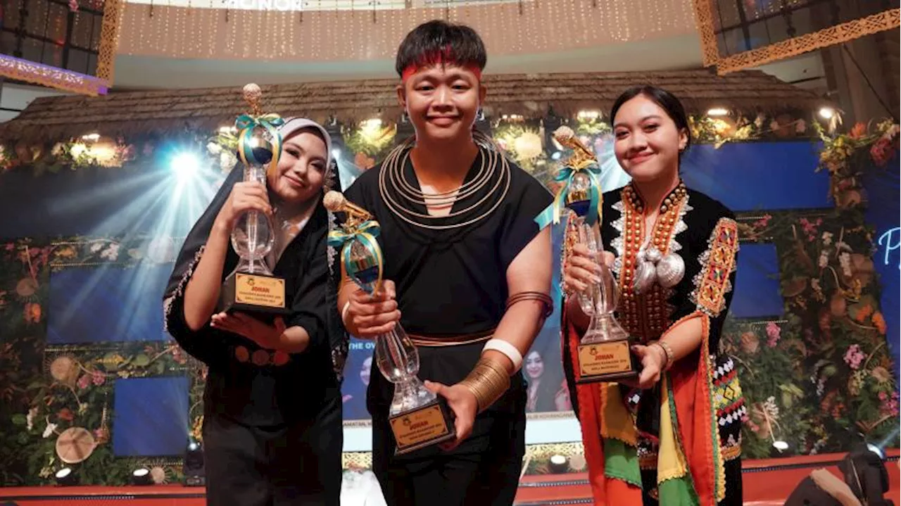 Three champs at DBKK Sugandoi Kaamatan