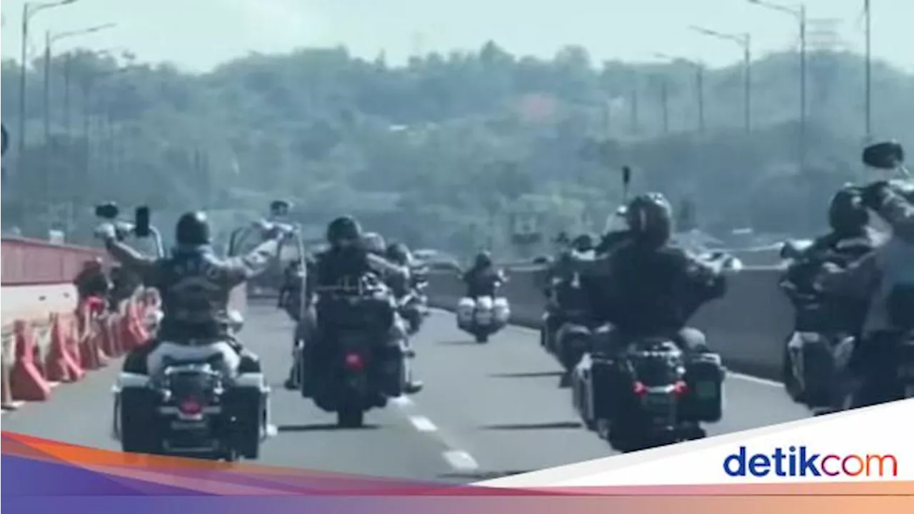 HDCI Jatim Buka Suara soal Konvoi Rombongan Harley di Jalur Mobil Suramadu