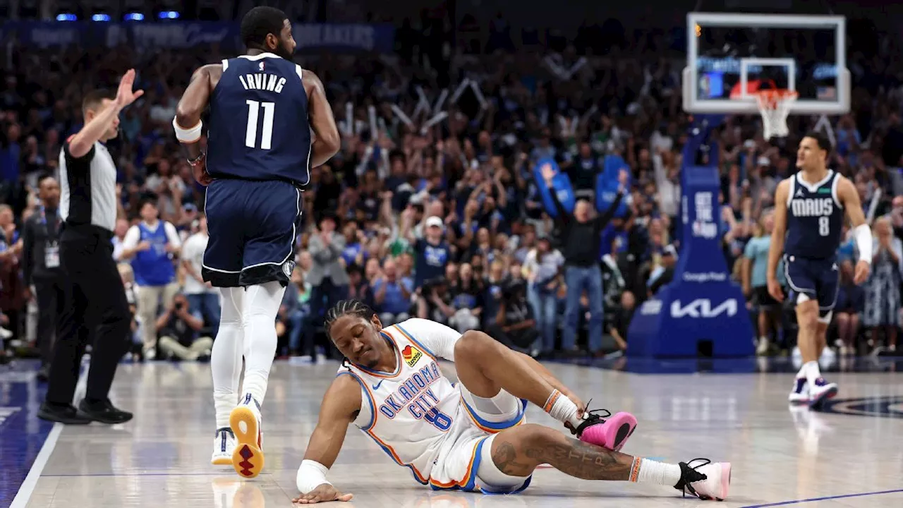 Mavericks vencem Thunder e abrem 2 a 1 nas semis do Oeste na NBA