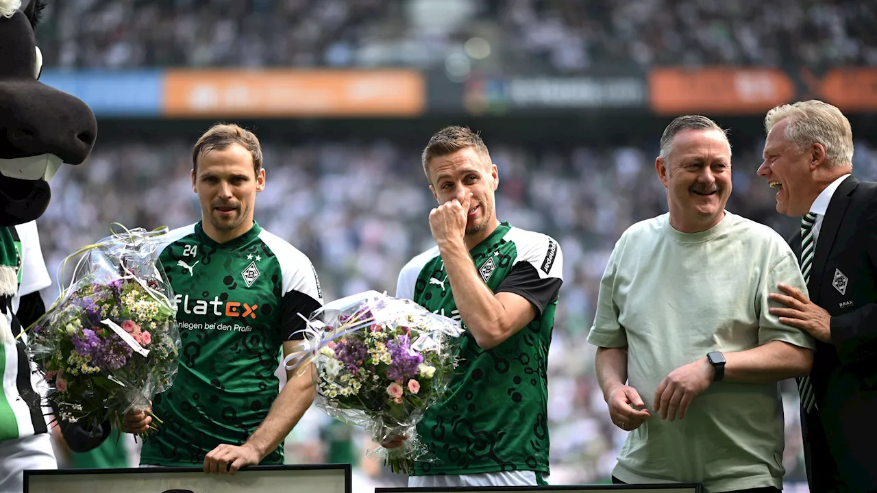 Borussia Mönchengladbach punktet gegen Eintracht Frankfurt bei Abschied von Patrick Herrmann und Tony Jantschke