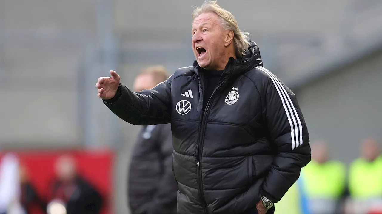 EM-Qualifikation: Horst Hrubesch will Spiele als Vorbereitung auf Olympia für Frauen-Nationalmannschaft nutzen