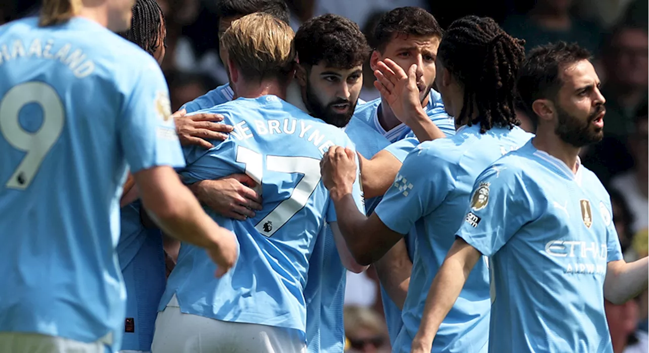 Manchester City bortaslog Fulham – går upp i serieledning