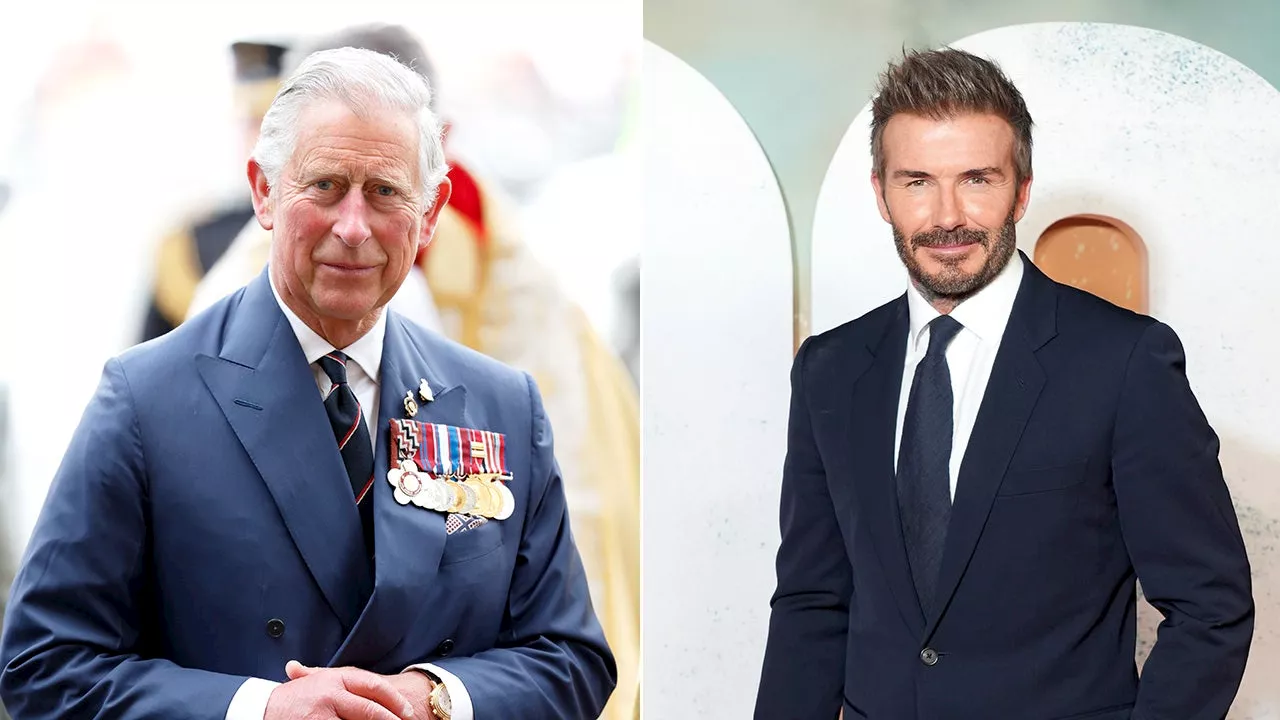 King Charles met with David Beckham after declining to see Prince Harry: report