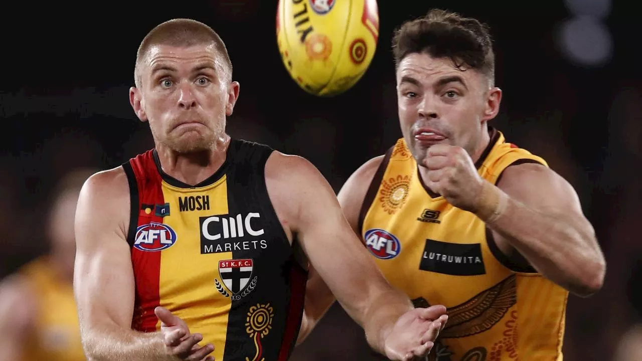 LIVE AFL: Hawks aim to boost Tassie record against Saints... but they’re coping with a big loss