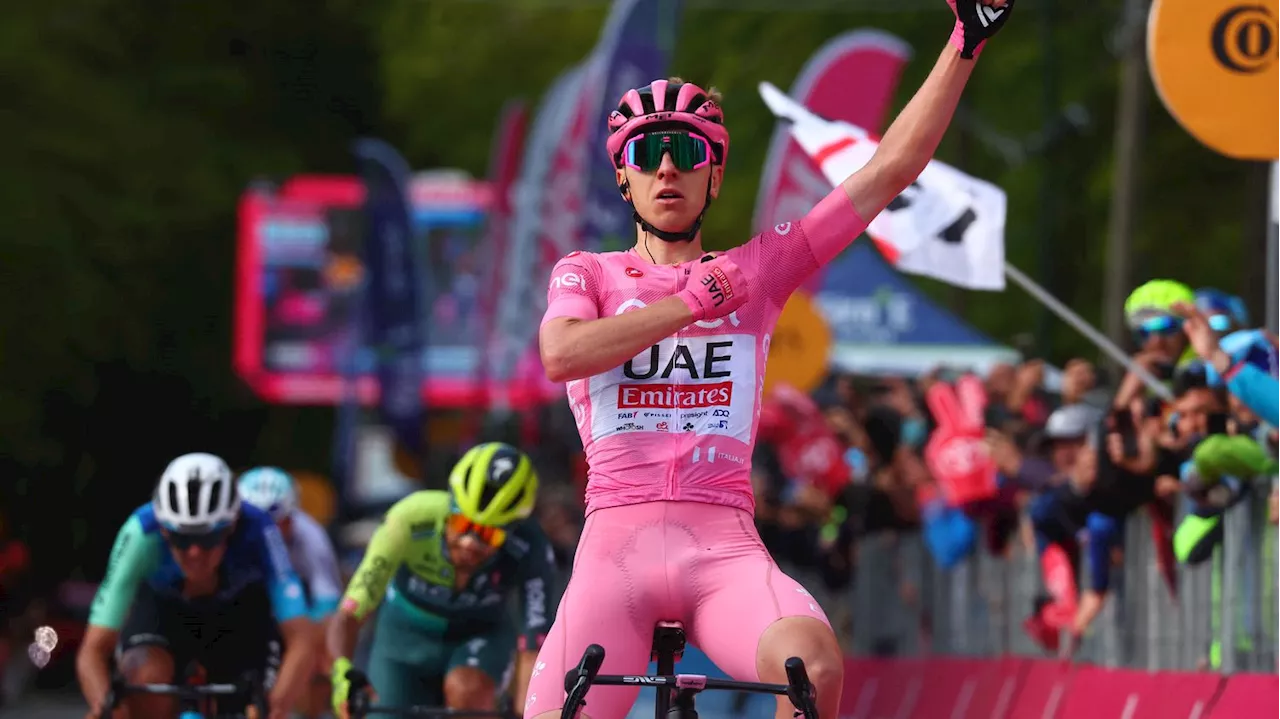 Giro 2024 : Tadej Pogacar remporte une troisième victoire au sommet de Prati di Tivo et conforte son avance au