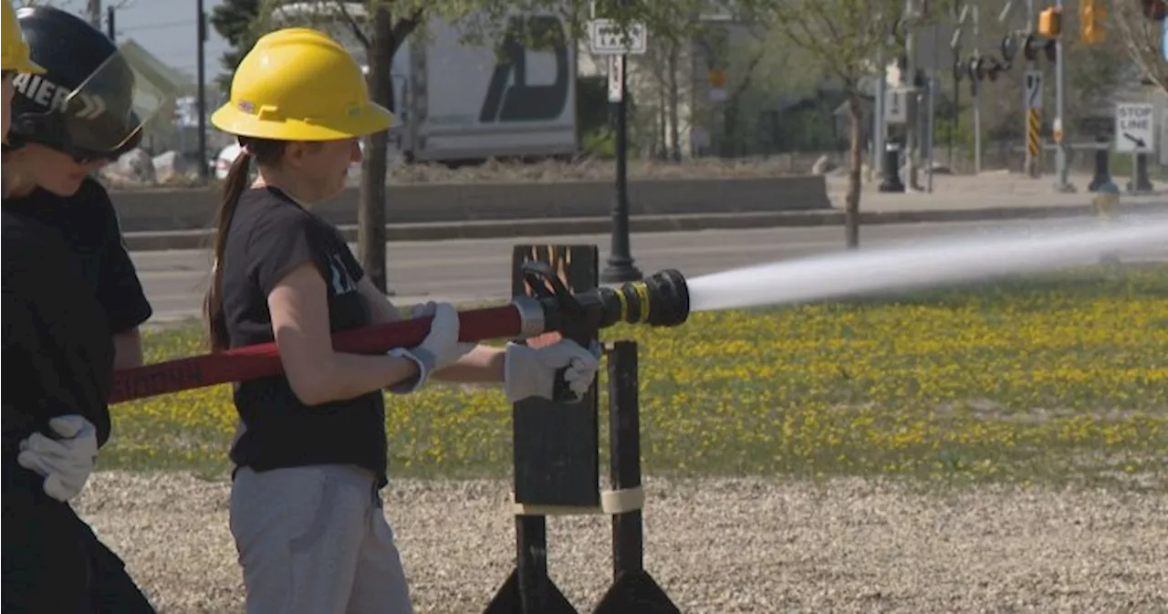 Saskatoon police, fire department inspire women to join emergency services