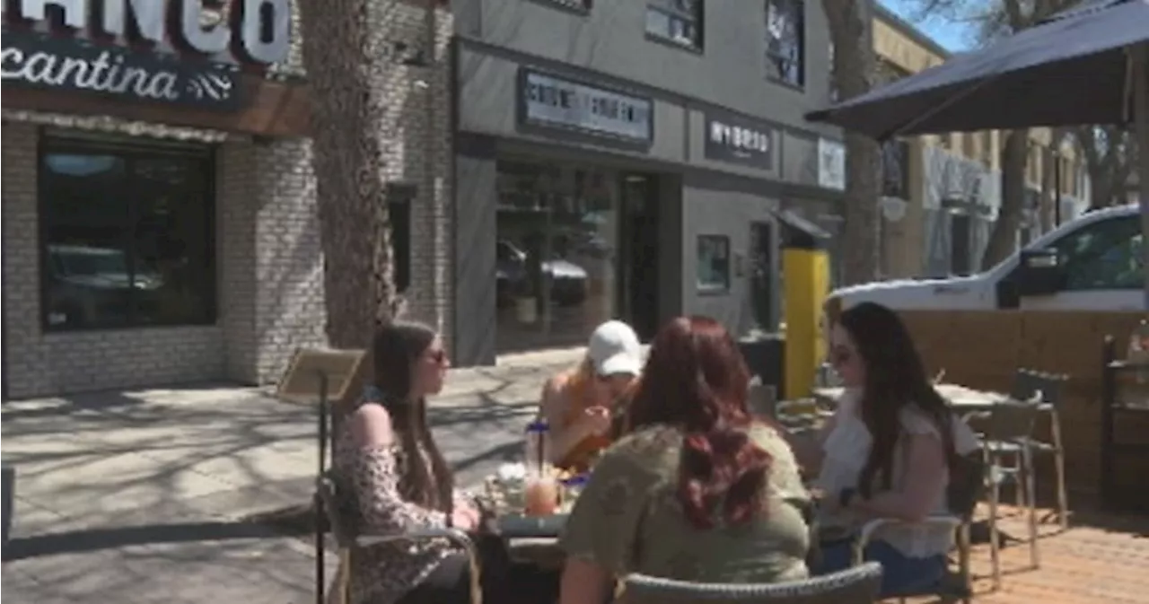 Sunshine, warm weather brings return of patio season in Lethbridge