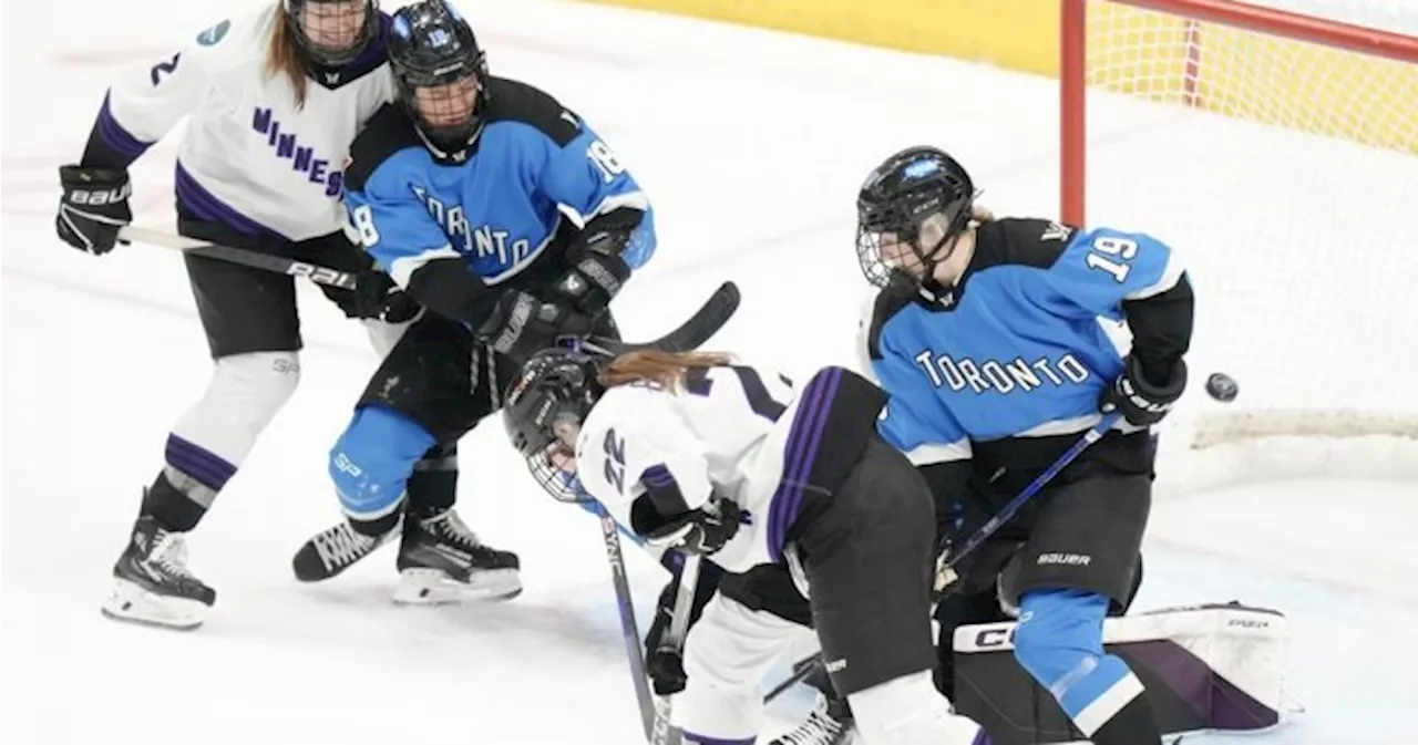 Toronto tops Minnesota 2-0, one win away from PWHL final