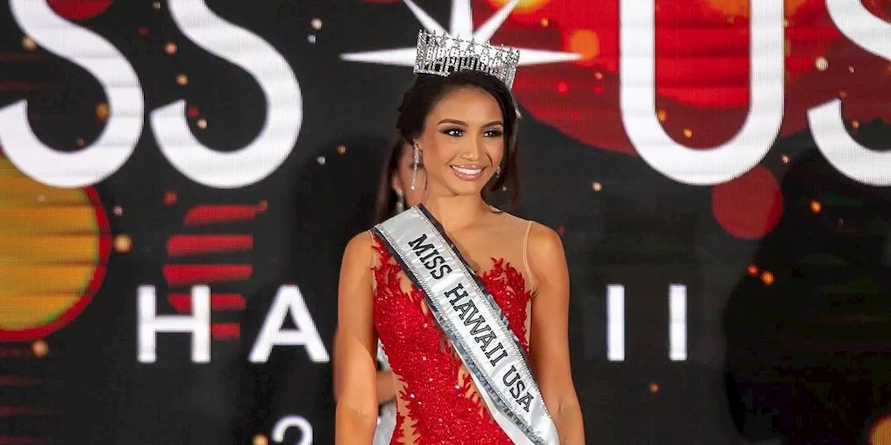 Miss USA names Hawaii rep as new titleholder following Noelia Voigt's resignation