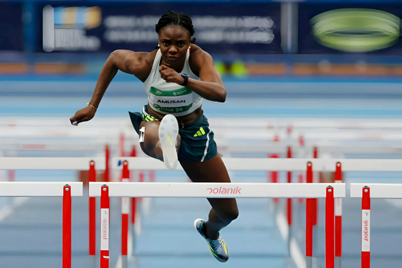Amusan plots Williams’ fall on home soil