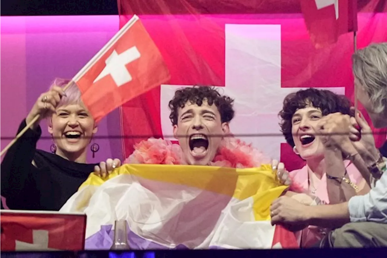 Zwitserland wint een tumultueus Songfestival: Nemo is eerste non-binaire artiest die daarin slaagt