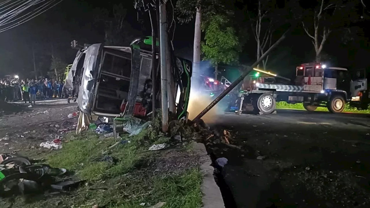 Data Terbaru, 11 Orang Tewas dalam Tragedi Bus Tergelincir di Subang