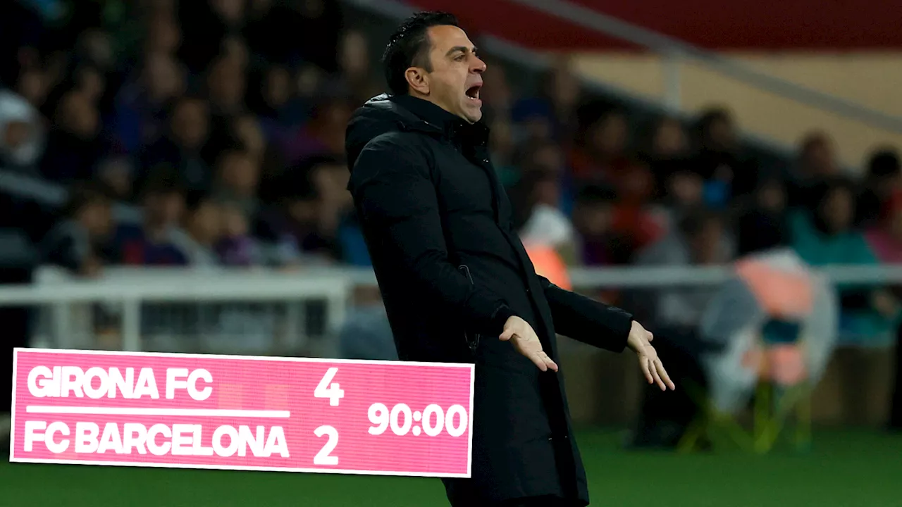 Barca-Trainer Xavi gegen Stars: 'Es ist eine Schande'