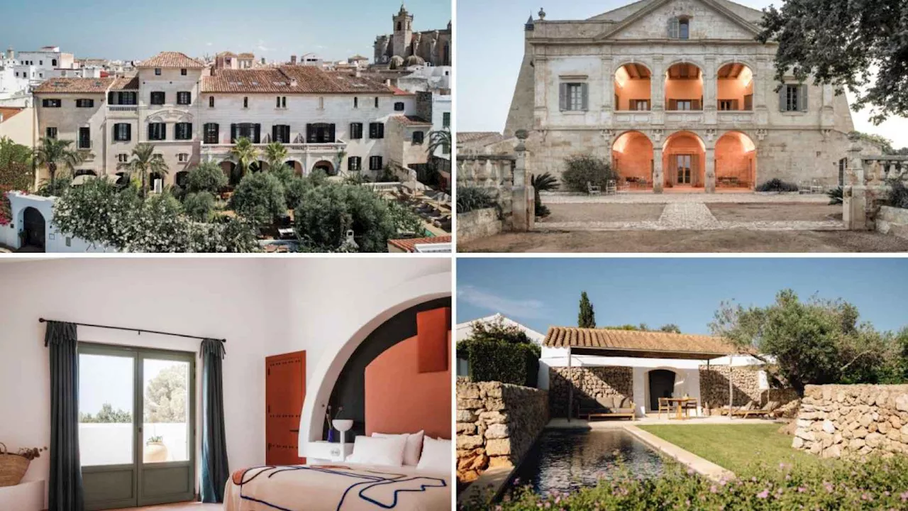 Menorca Experimental,vSon Vell y Faustino Gran Relais & Chateaux, entre los mejores hoteles de Menorca