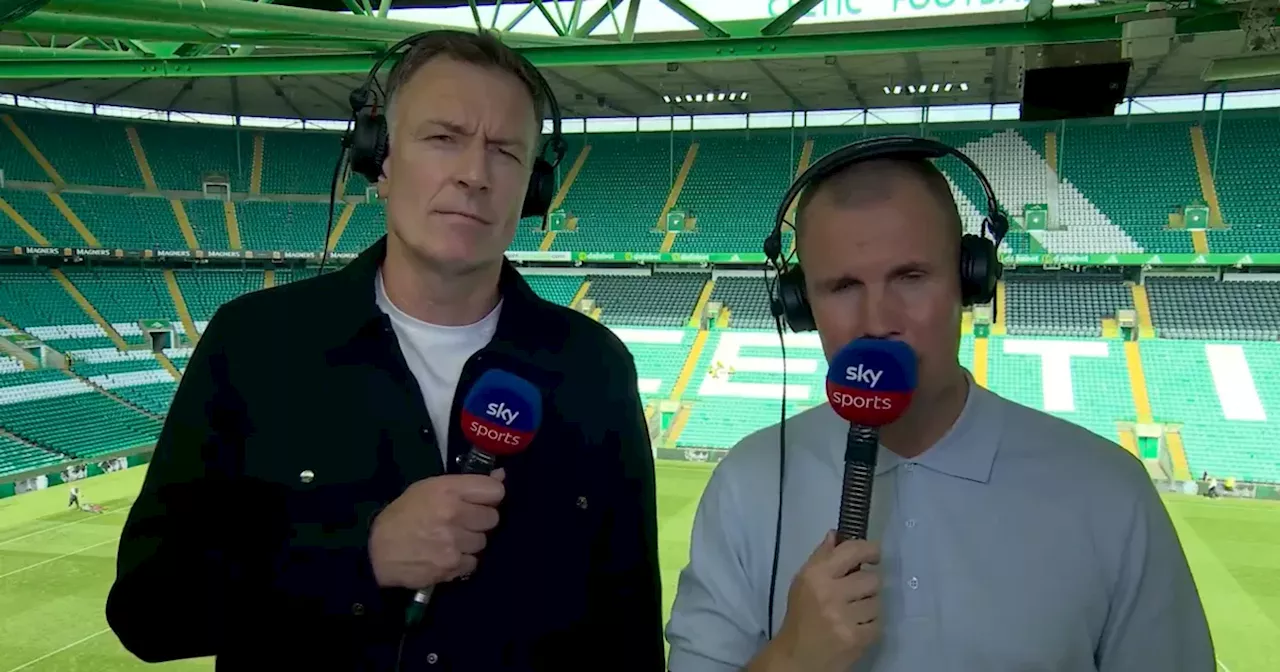 Kenny Miller has meltdown over Rangers red card as Chris Sutton laughs it off