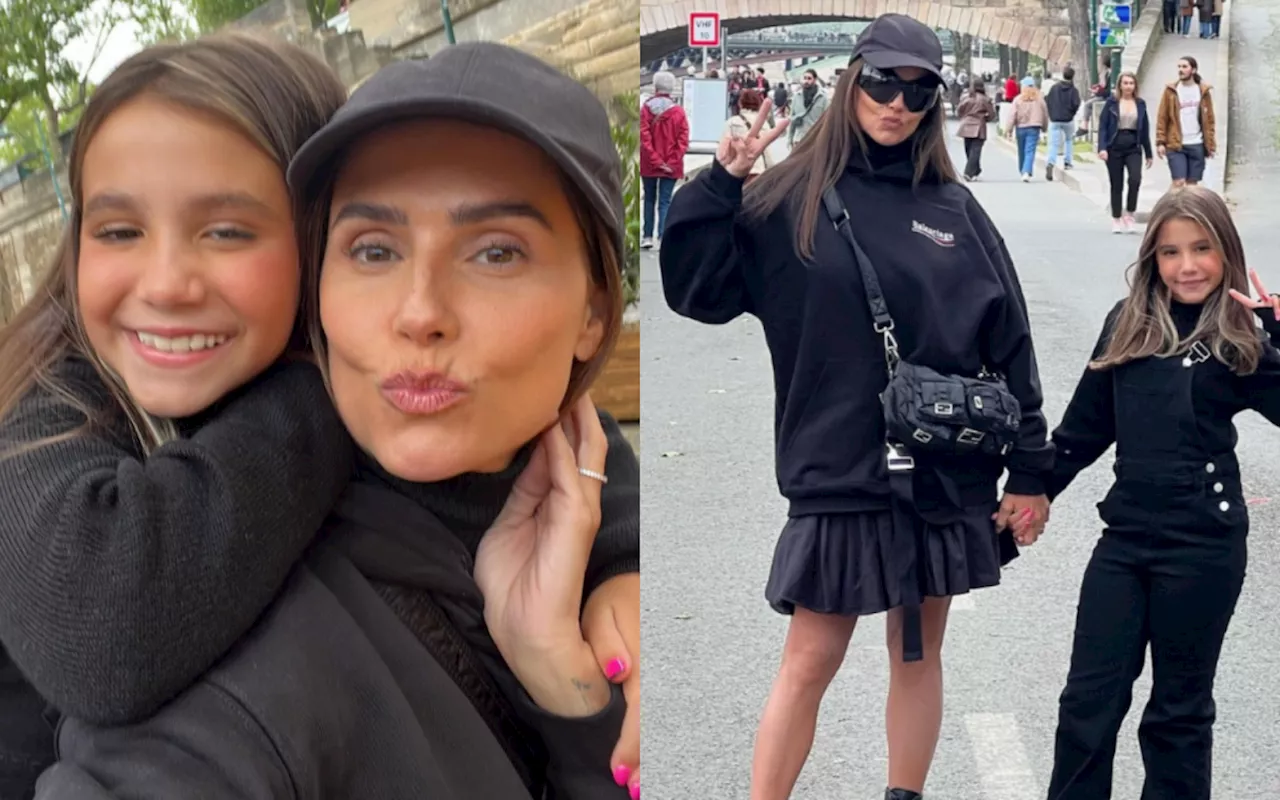 Deborah Secco e filha ostentam em Paris com diárias de R$4,5 mil