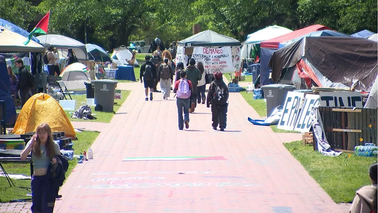 University of Washington urges peaceful dismantling of protest camp for safety